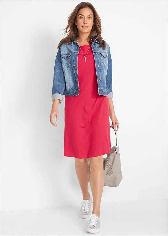 Robe en jersey 100% coton, bonprix