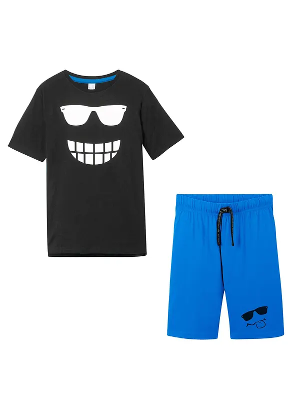 T-shirt et bermuda en jersey (ens. 2 pces) 100% coton, bonprix