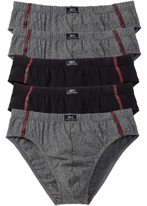 Lot de 5 slips Maxi coton, bonprix