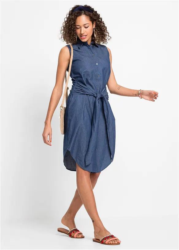 Robe en jean, bonprix