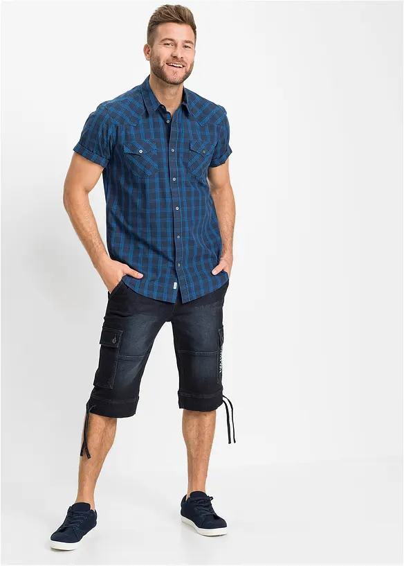 Chemise manches courtes 100% coton, bonprix