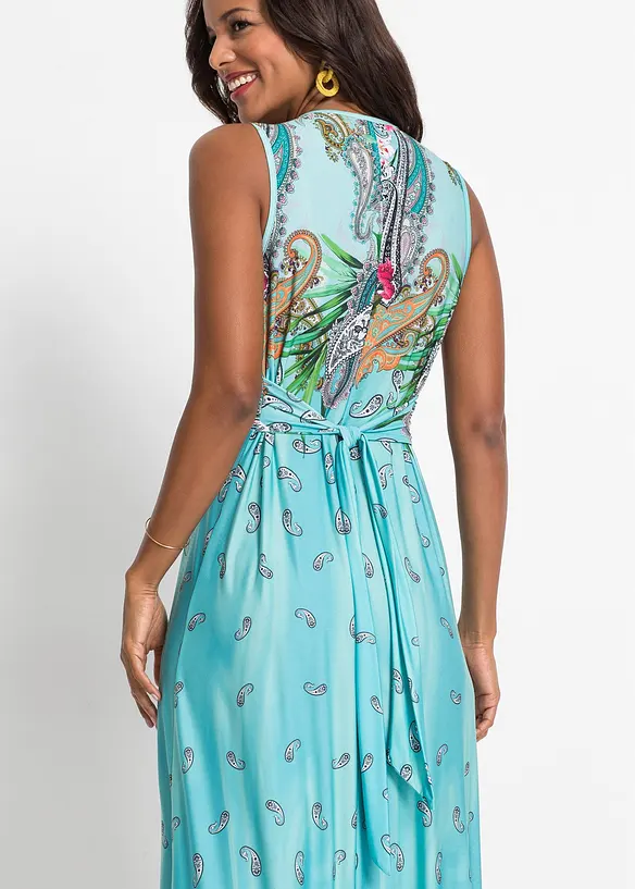 Magnifique robe longue à joli motif, bonprix