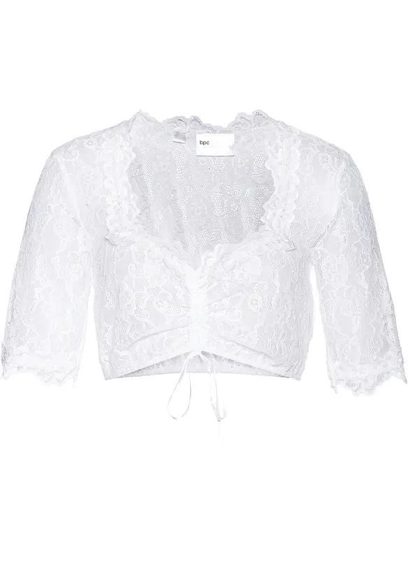 Blouse de dirndl en dentelle, bonprix