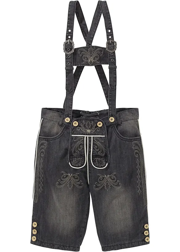 Culotte courte bavaroise en jean regular, bonprix