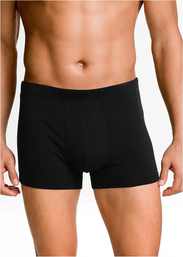 Lot de 3 boxers coton, bonprix