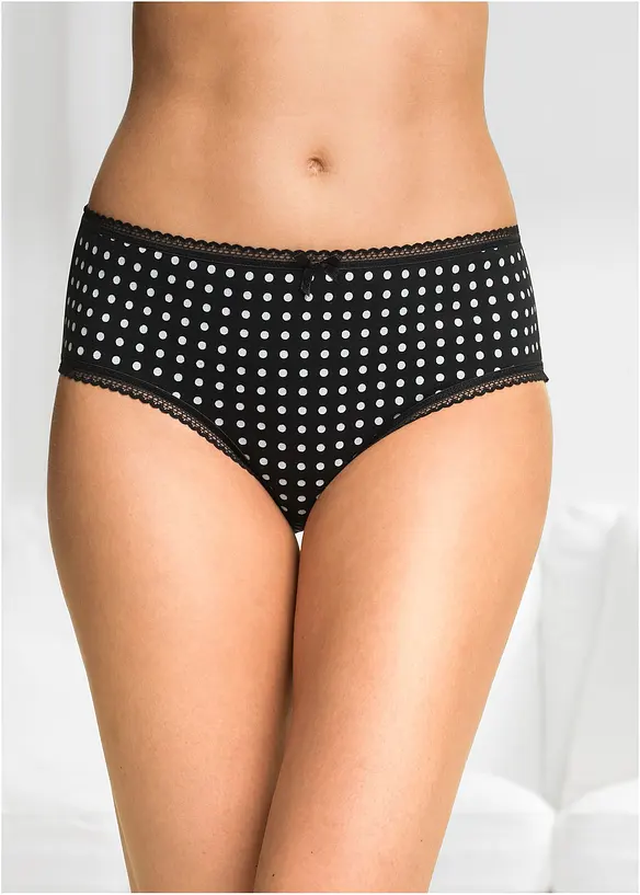 Lot de 4 slips Maxi, bonprix