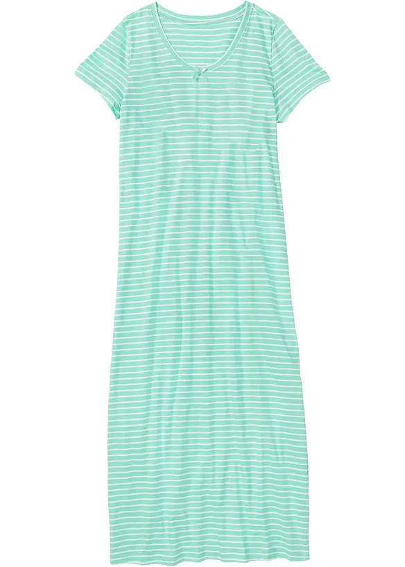 Chemise de nuit longue 100% coton, bonprix