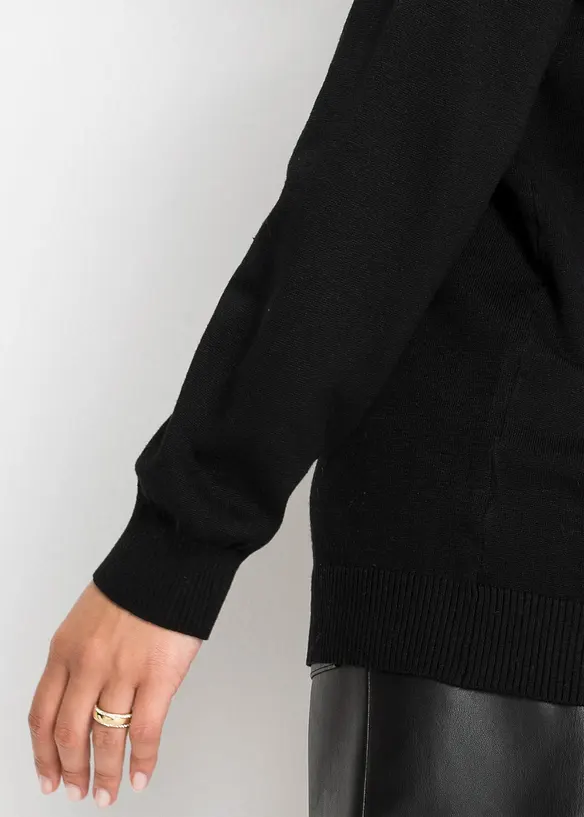 Pull oversize en viscose mélangée, bonprix