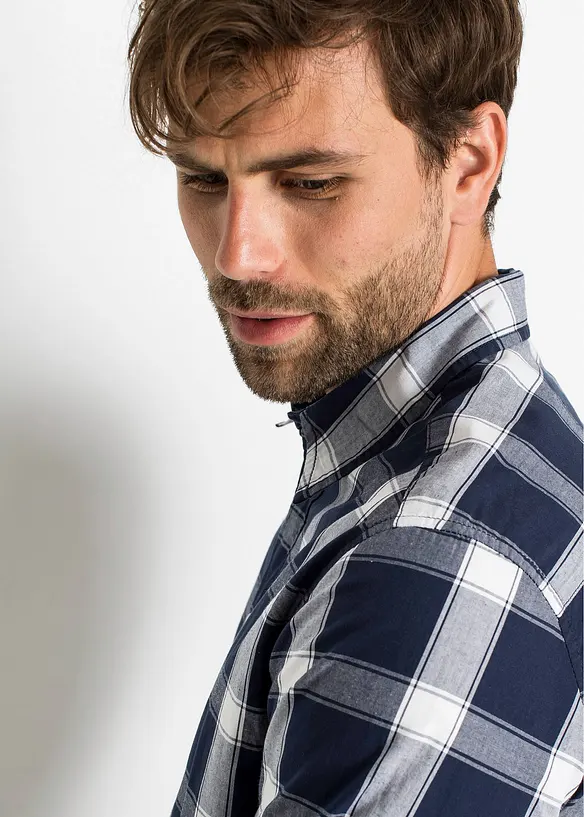 Chemise manches longues 100% coton, bonprix