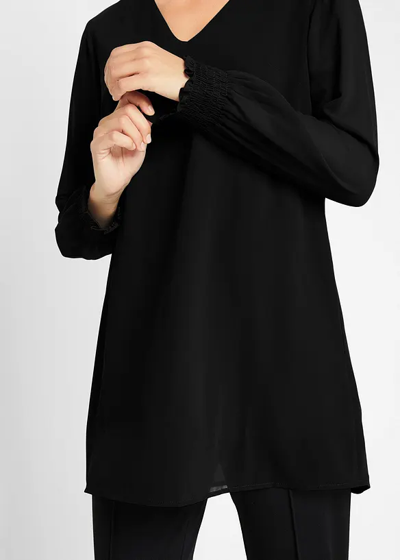 Longue tunique-blouse, bonprix