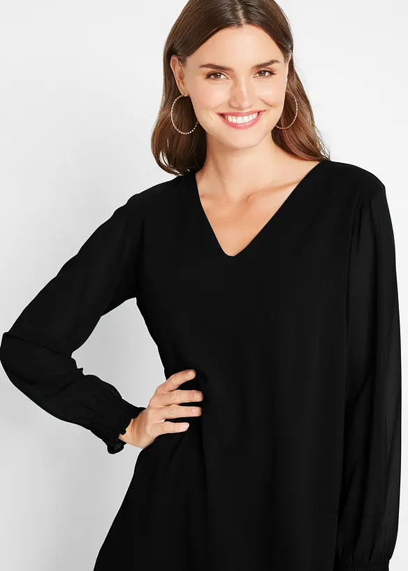 Longue tunique-blouse, bonprix