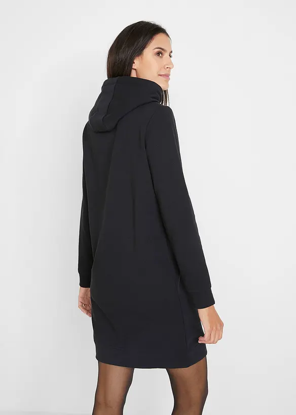 Robe sweat &agrave; capuche, bonprix