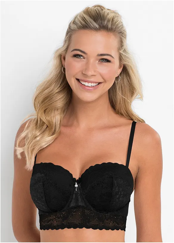 Soutien-gorge balconnet en dentelle, bonprix