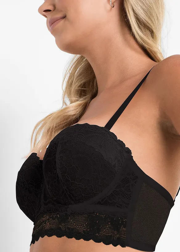Soutien-gorge balconnet en dentelle, bonprix