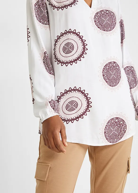 Tunique-blouse en viscose douce, bonprix