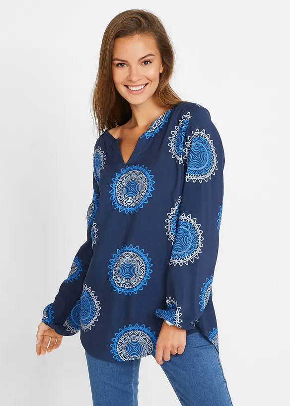 Tunique-blouse en viscose douce, bonprix