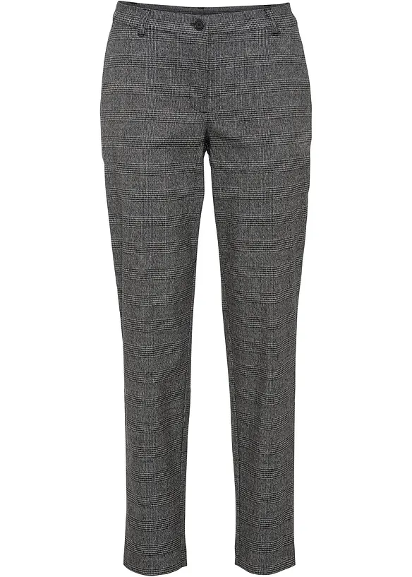 Pantalon chino à carreaux, bonprix