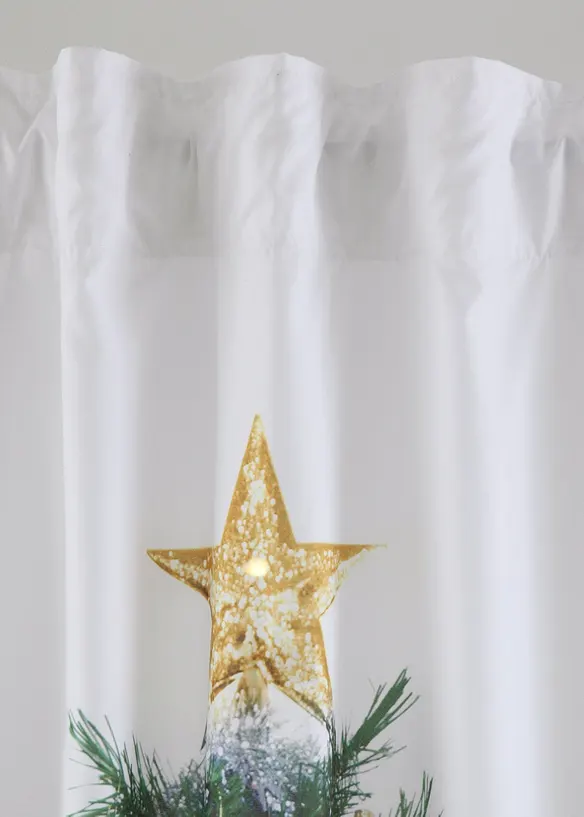 Panneau LED imprimé sapin de Noël (1 pce.), bonprix