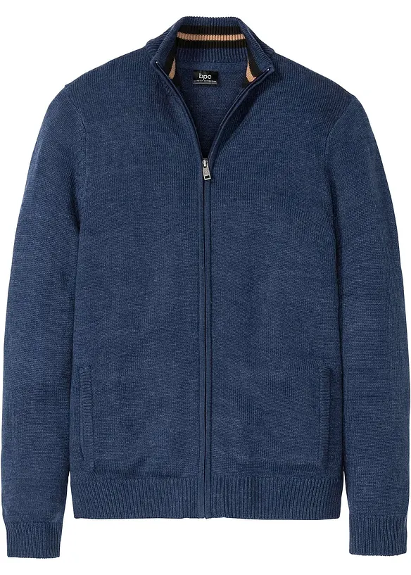 Gilet zippé en fine maille, bonprix