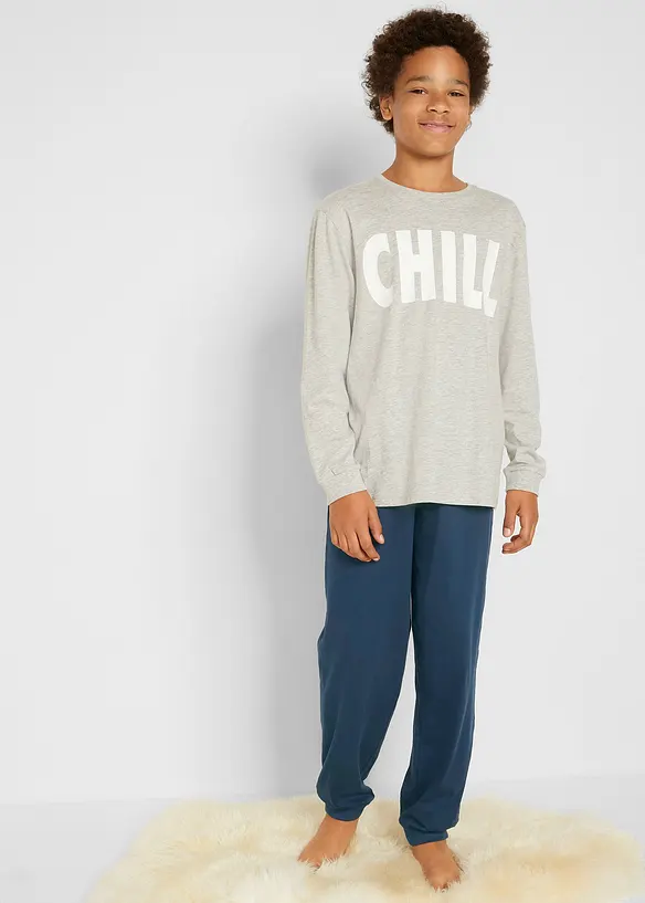 Pyjama en coton doux (ens. 2 pces), bonprix