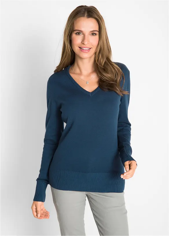 Pull en fine maille, bonprix