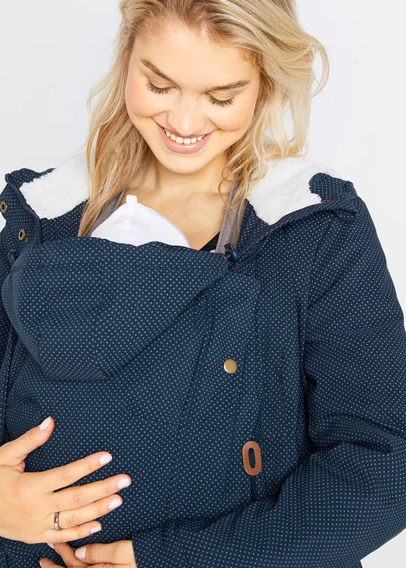 Veste de grossesse et de portage 3en1 avec doublure peluche, bonprix