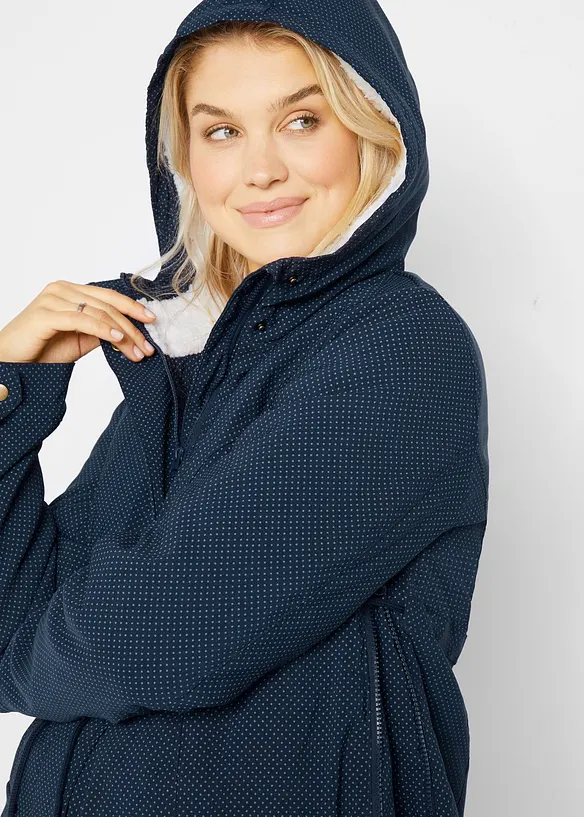 Veste de grossesse et de portage 3en1 avec doublure peluche, bonprix