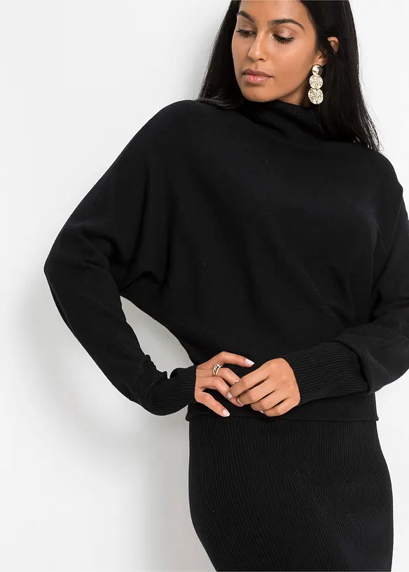 Robe en maille, bonprix