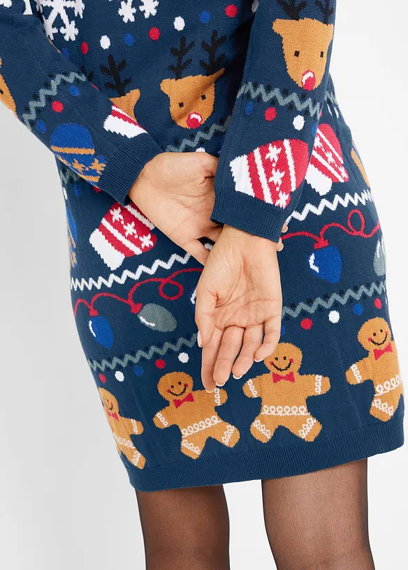 Robe de No&euml;l en maille, bonprix