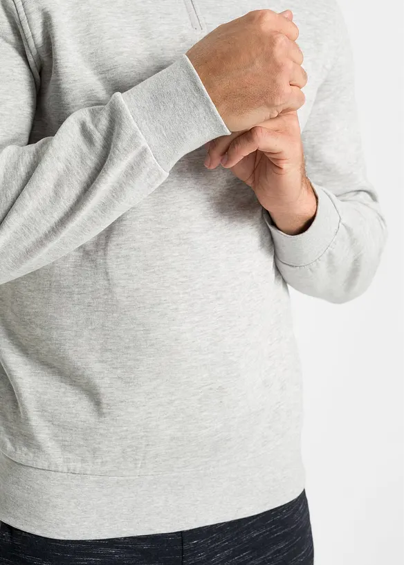 Sweat col camionneur, bonprix