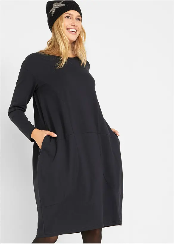 Robe de forme ovoïde en jersey, bonprix