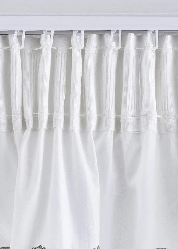 Panneau coton avec embrasse (1 pce.), bonprix