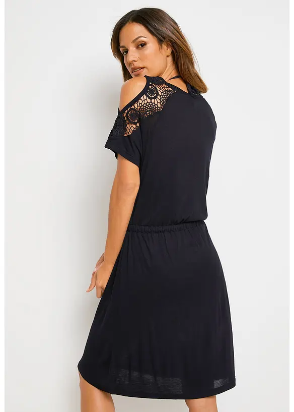 Robe de plage transparente en viscose, bonprix