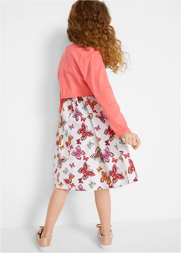 Robe + ceinture + boléro (ens. 3 pces), bonprix