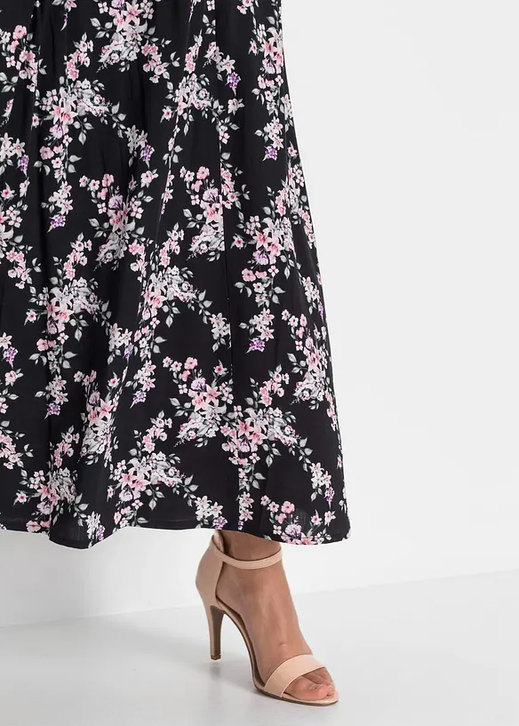 Jupe longue en viscose, bonprix