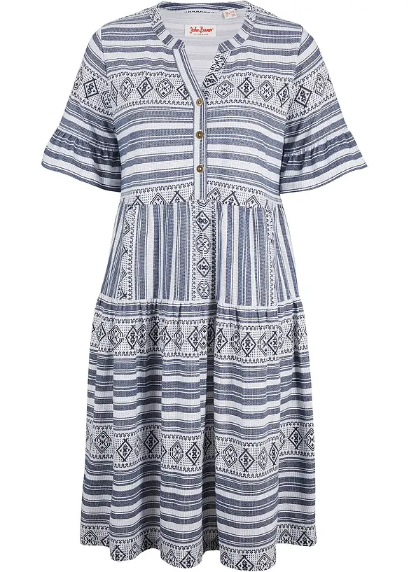 Robe en jersey de viscose mélangée, bonprix