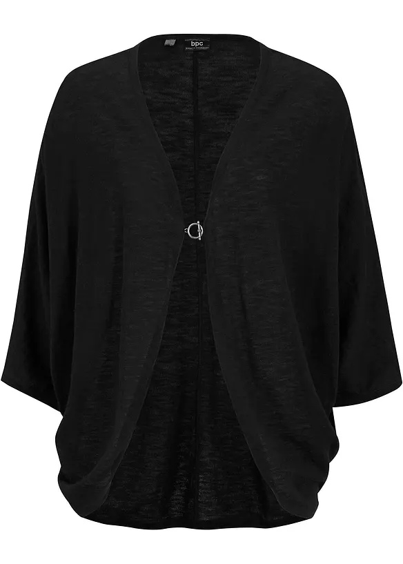 Gilet en fine maille 100% coton, bonprix