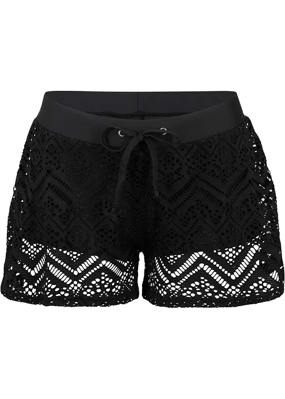 Short de bain en dentelle, bonprix