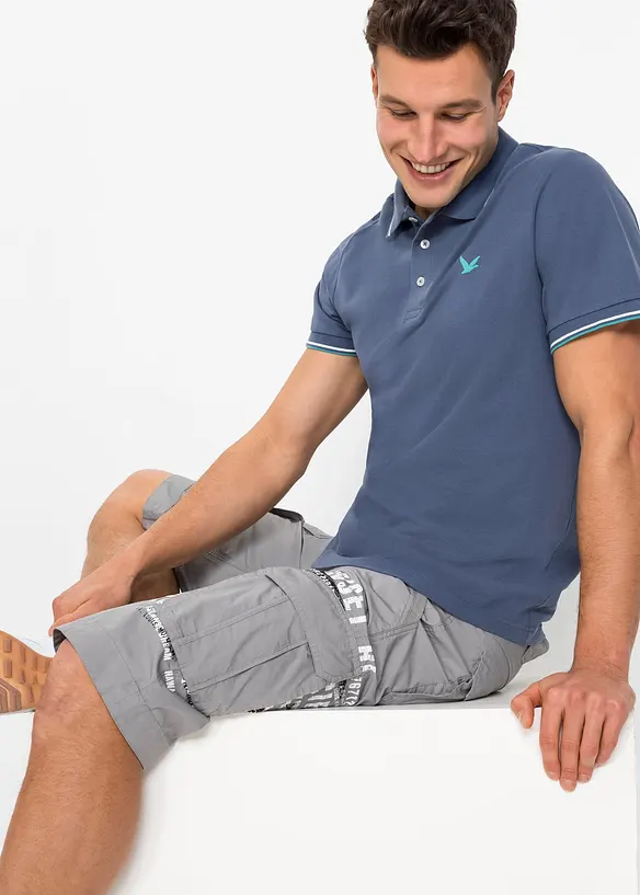 Polo en maille piquée 100% coton, bonprix