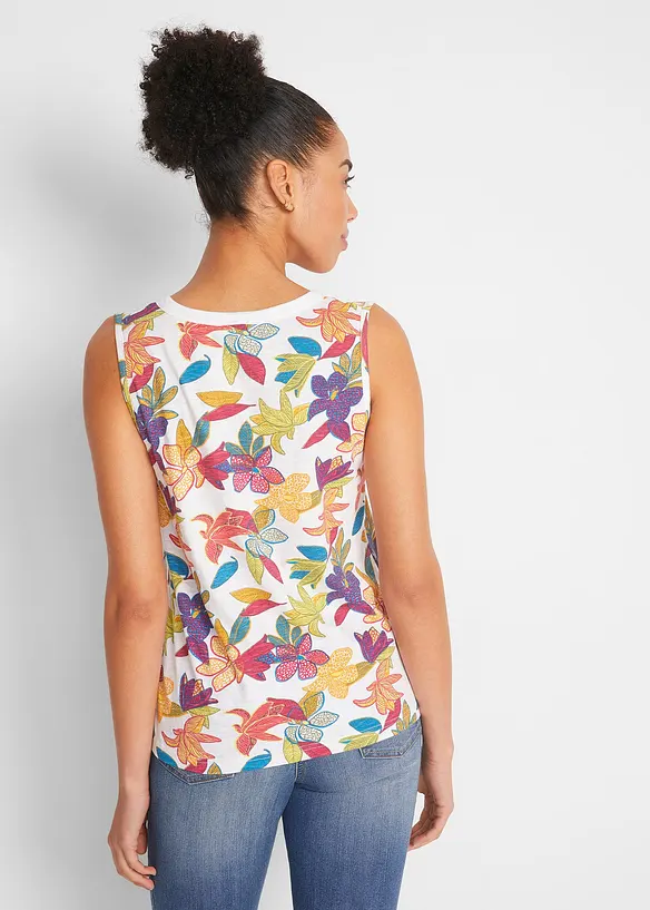 Top en jersey imprim&eacute;, bonprix