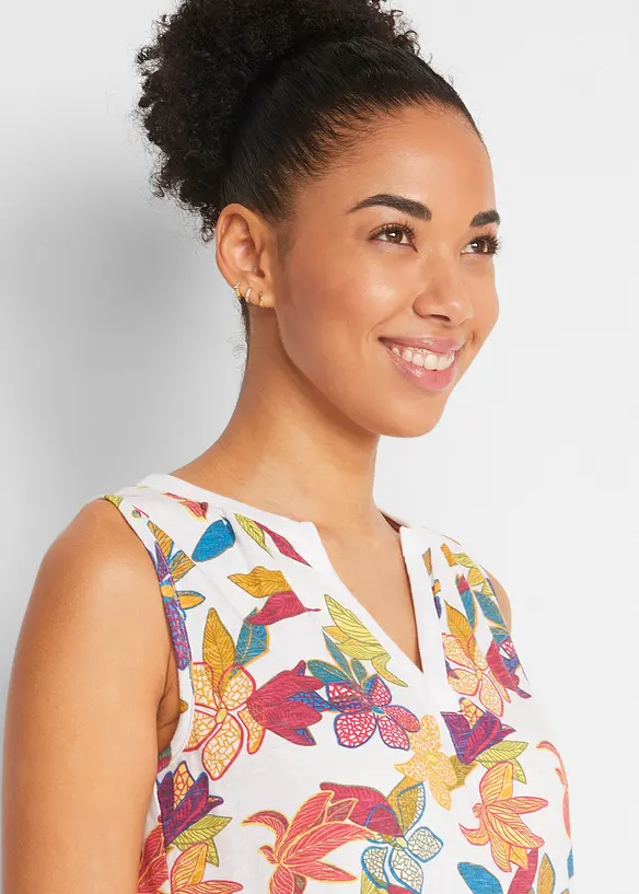 Top en jersey imprim&eacute;, bonprix