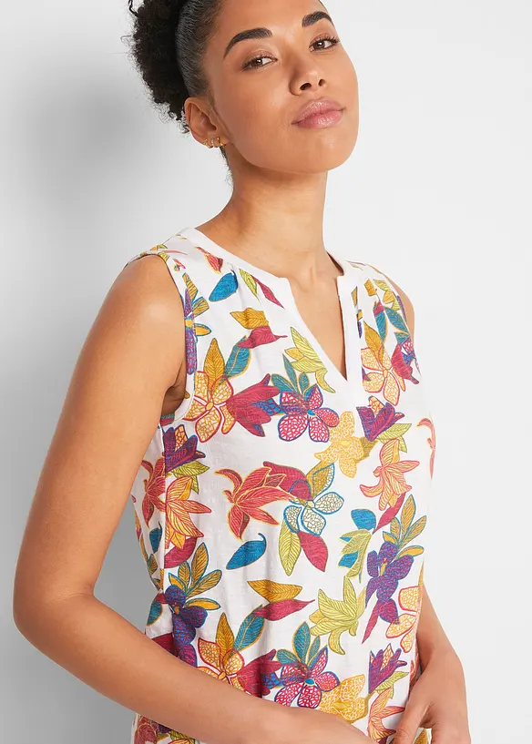 Top en jersey imprim&eacute;, bonprix