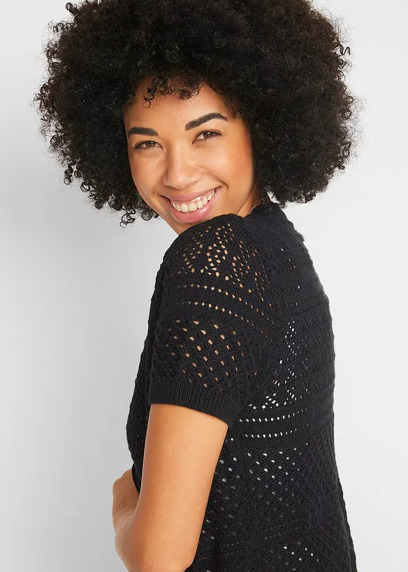 Boléro court en crochet, bonprix