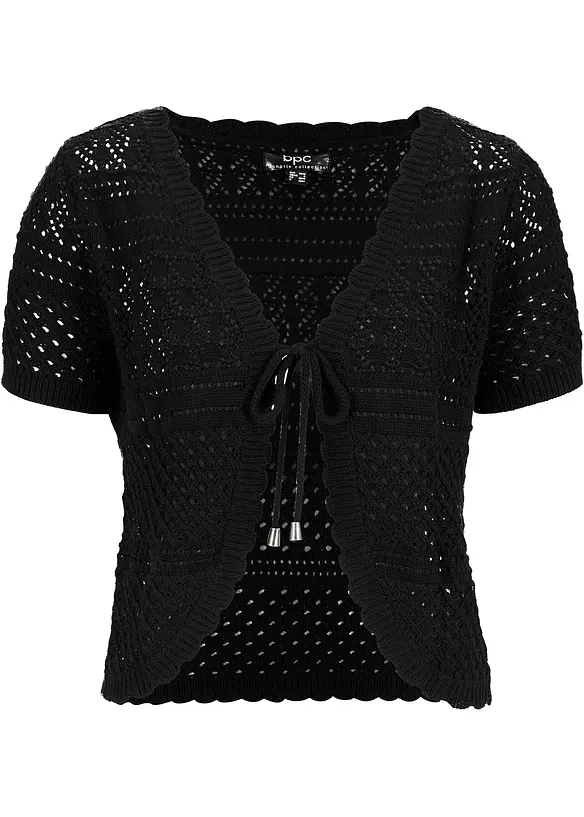 Boléro court en crochet, bonprix