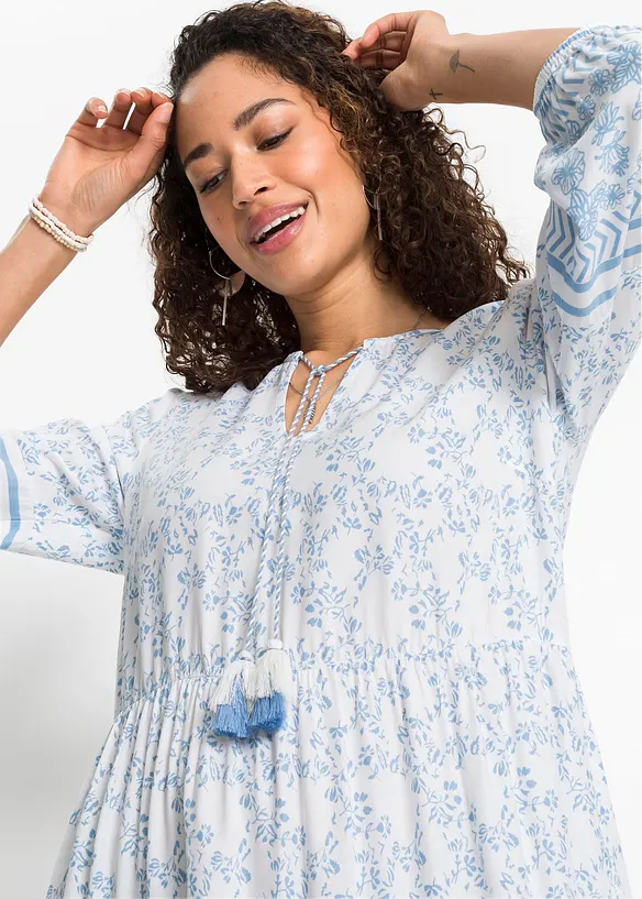 Robe longue en viscose fluide, bonprix