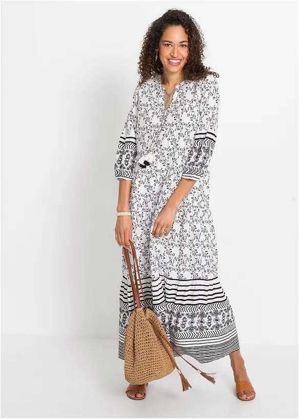 Robe longue en viscose fluide, bonprix