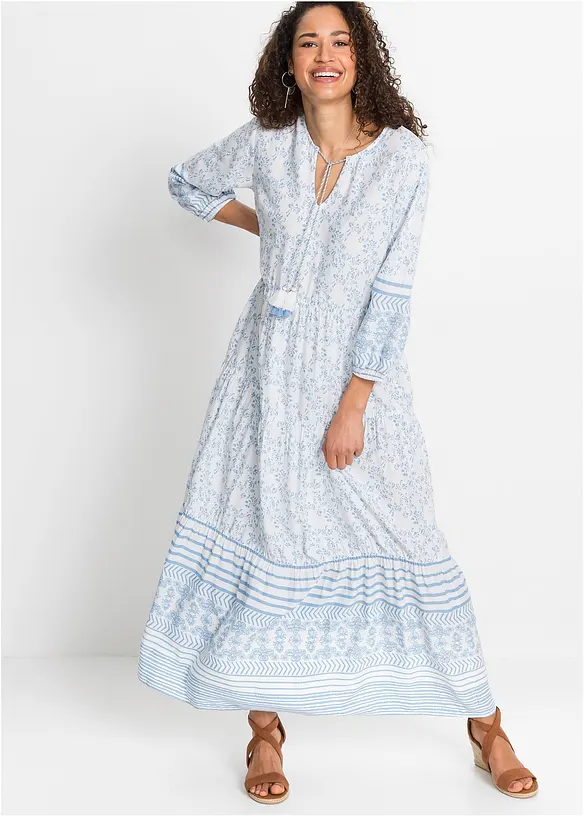 Robe longue en viscose fluide, bonprix