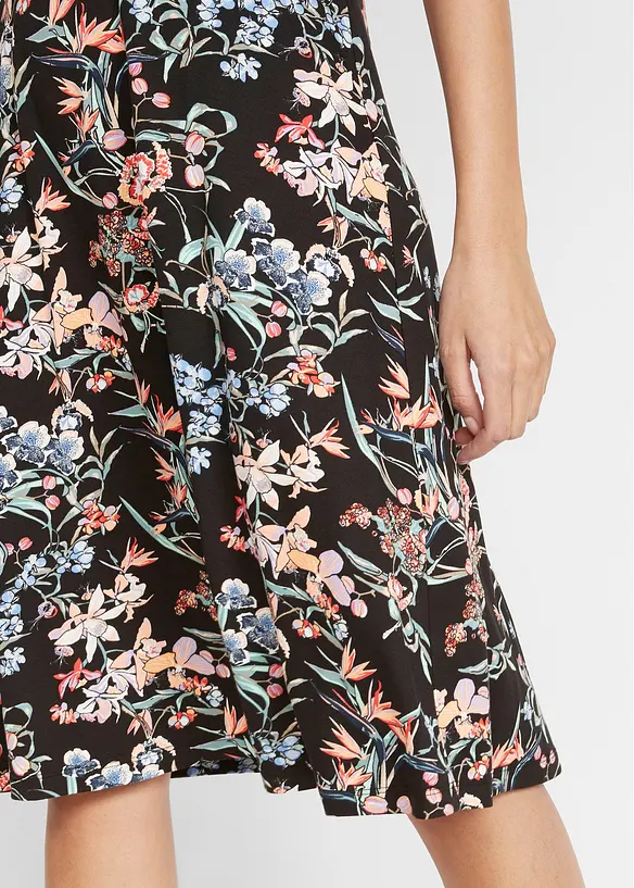 Robe en jersey coupe trapèze, bonprix