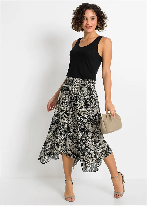 Jupe à pans, bonprix