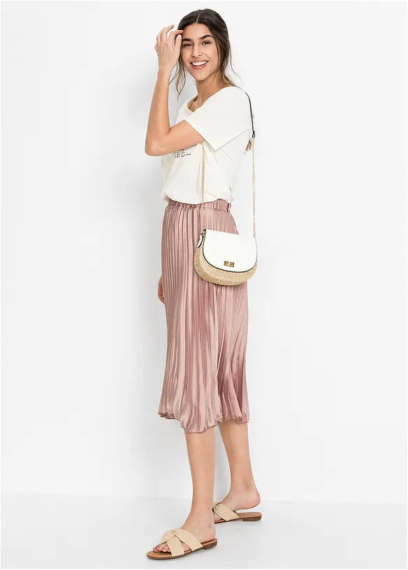 Sac à bandoulière aspect paille, bonprix